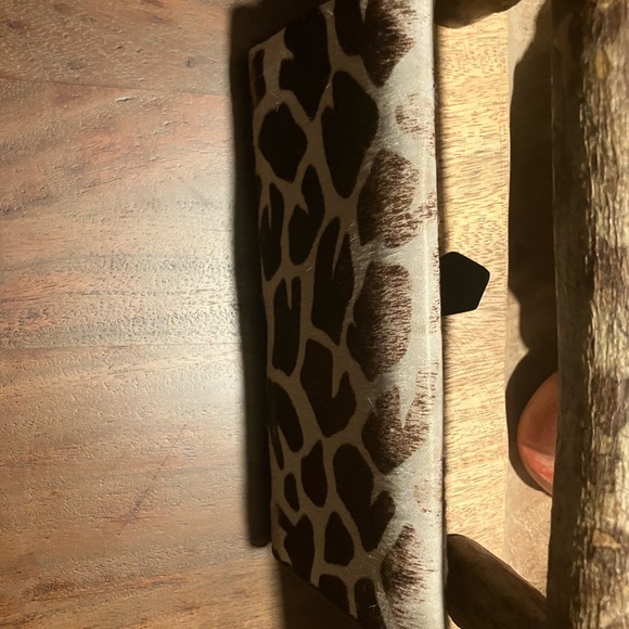 PRADA PONY HAIR WALLET Leopard Print Comes with chain - Picture 13 of 13